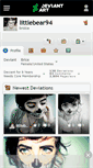Mobile Screenshot of littlebear94.deviantart.com