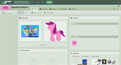 Desktop Screenshot of equestria-online.deviantart.com