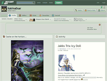 Tablet Screenshot of katrinaduar.deviantart.com