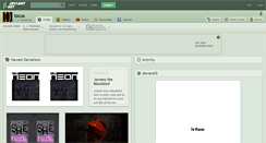 Desktop Screenshot of iocus.deviantart.com