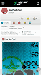 Mobile Screenshot of joesocool.deviantart.com