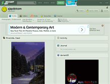 Tablet Screenshot of ajaydotcom.deviantart.com