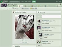 Tablet Screenshot of mixed-styles.deviantart.com