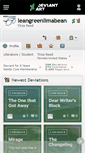 Mobile Screenshot of leangreenlimabean.deviantart.com