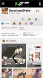 Mobile Screenshot of desertmandrake.deviantart.com