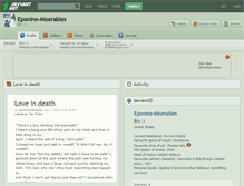 Tablet Screenshot of eponine-miserables.deviantart.com
