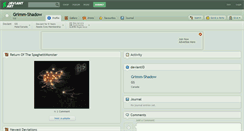 Desktop Screenshot of grimm-shadow.deviantart.com