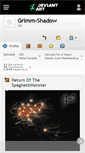 Mobile Screenshot of grimm-shadow.deviantart.com