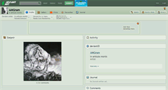 Desktop Screenshot of amgram.deviantart.com