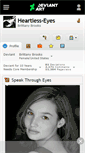 Mobile Screenshot of heartless-eyes.deviantart.com