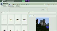 Desktop Screenshot of mikey8152.deviantart.com