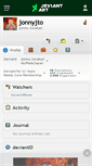 Mobile Screenshot of jonnyjto.deviantart.com