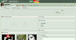 Desktop Screenshot of heybubu.deviantart.com