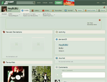 Tablet Screenshot of heybubu.deviantart.com