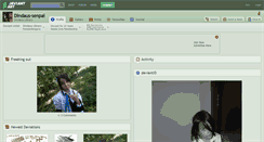 Desktop Screenshot of dindaus-senpai.deviantart.com