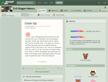 Tablet Screenshot of evil-dragon-hams.deviantart.com