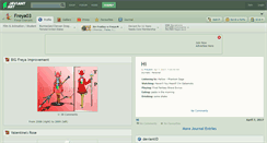 Desktop Screenshot of freya03.deviantart.com