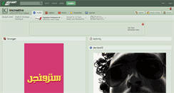Desktop Screenshot of imcreative.deviantart.com