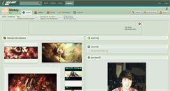 Desktop Screenshot of ikinboy.deviantart.com