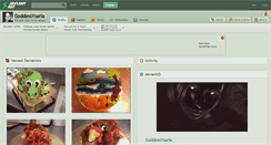 Desktop Screenshot of goddessysaria.deviantart.com