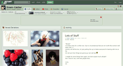 Desktop Screenshot of dream--catcher.deviantart.com