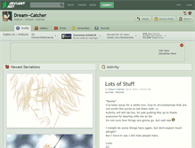 Tablet Screenshot of dream--catcher.deviantart.com