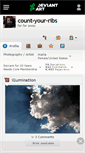 Mobile Screenshot of count-your-ribs.deviantart.com