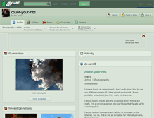 Tablet Screenshot of count-your-ribs.deviantart.com