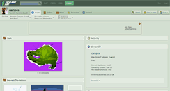 Desktop Screenshot of campos.deviantart.com