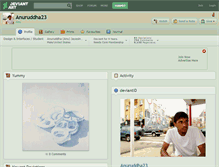 Tablet Screenshot of anuruddha23.deviantart.com
