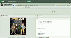 Desktop Screenshot of crashmurdoch.deviantart.com