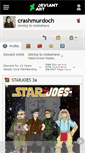Mobile Screenshot of crashmurdoch.deviantart.com