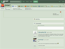 Tablet Screenshot of meejay7.deviantart.com