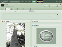 Tablet Screenshot of losah.deviantart.com