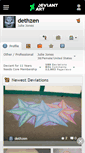 Mobile Screenshot of dethzen.deviantart.com