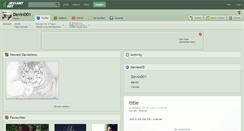 Desktop Screenshot of devin001.deviantart.com