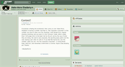 Desktop Screenshot of make-more-shadamy.deviantart.com
