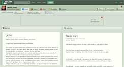 Desktop Screenshot of naroiclime.deviantart.com