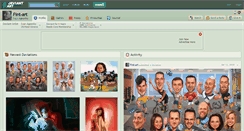 Desktop Screenshot of fint-art.deviantart.com
