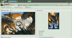 Desktop Screenshot of chrisscalf.deviantart.com