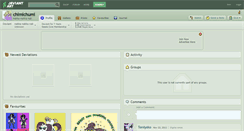 Desktop Screenshot of chimichumi.deviantart.com