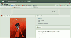 Desktop Screenshot of kaliona.deviantart.com