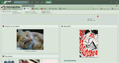 Desktop Screenshot of hanukara.deviantart.com