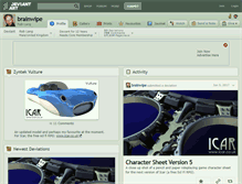 Tablet Screenshot of brainwipe.deviantart.com
