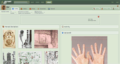 Desktop Screenshot of livr.deviantart.com