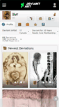 Mobile Screenshot of livr.deviantart.com