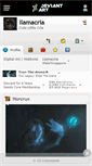 Mobile Screenshot of llamacria.deviantart.com