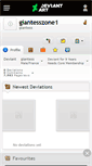 Mobile Screenshot of giantesszone1.deviantart.com