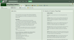 Desktop Screenshot of harrypottercosplay.deviantart.com