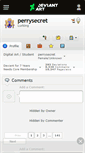 Mobile Screenshot of perrysecret.deviantart.com